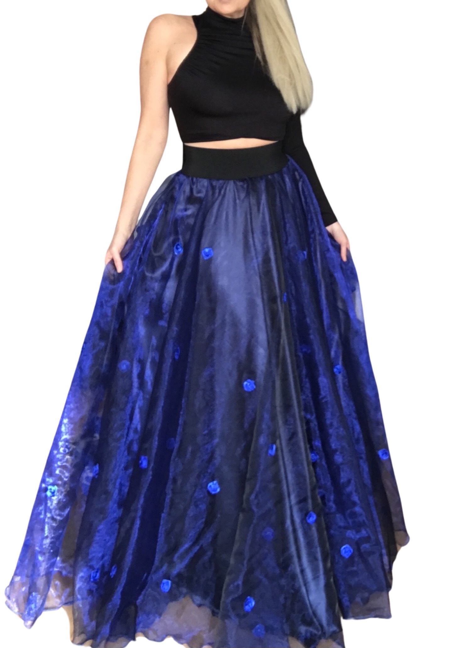 Dlouhá společenská sukně BOROS SK-L-BLO 01